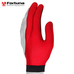 Fortuna Billiard Glove Classic Red/Black S