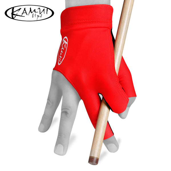 Kamui Billiard Glove QuickDry for Right Hand Red S