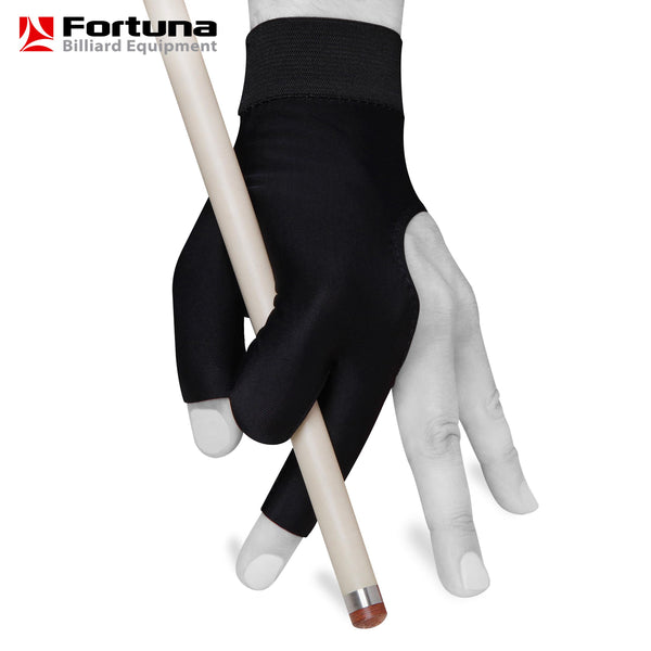 Fortuna Billiard Glove Pro Open fingers Black XL