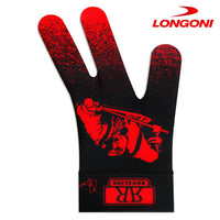Longoni Renzline Billiard Glove Red/Black