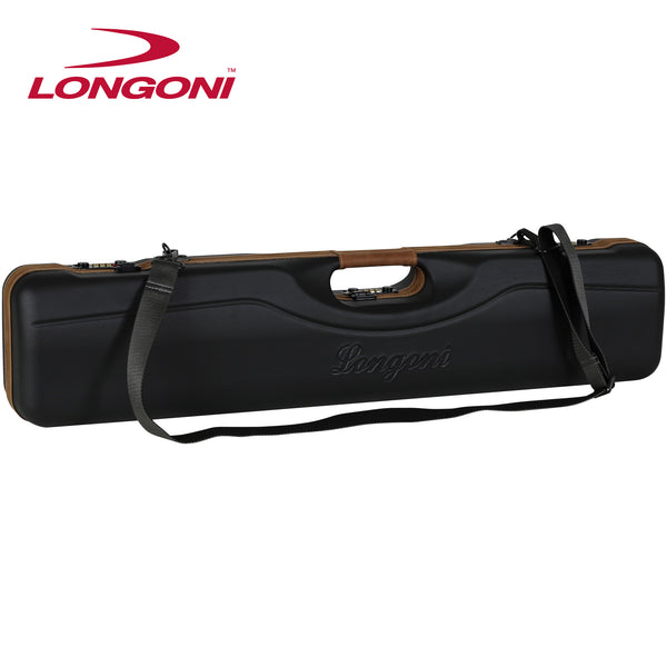 Longoni Skipper Hard Cue Case 2 x 4 w/Shoulder Strap