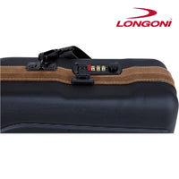 Longoni Skipper Hard Cue Case 2 x 4 w/Shoulder Strap