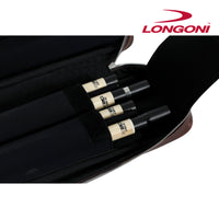 Longoni Giotto Terra Luxury Leather Cue Case 4 x 8